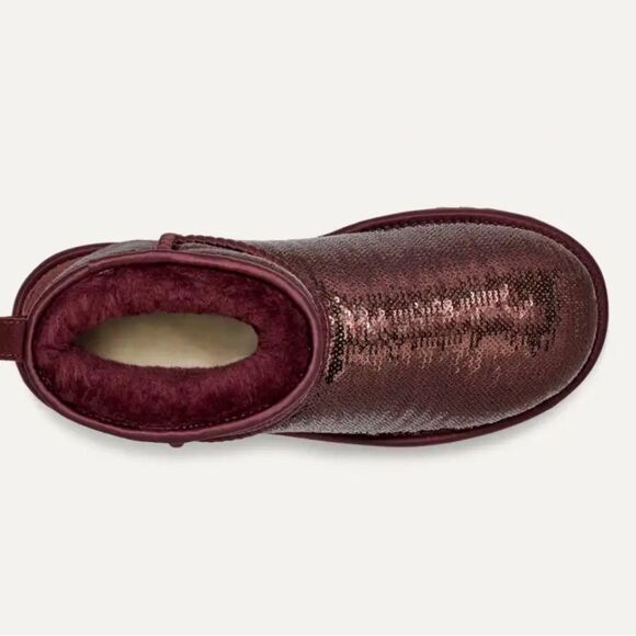 UGG Classic Ultra Mini Mirror Ball in wild grape - Picture 4 of 15